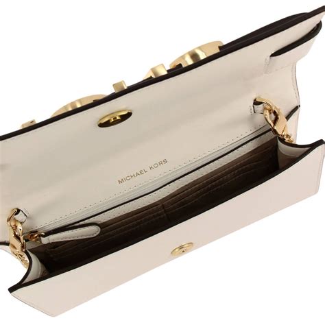 michael kors clutch rot|michael kors women's white clutch.